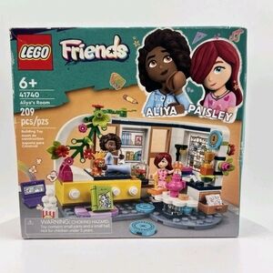 Lego Friends Aliya & Paisley Bedroom Playset - Pink, Teal, Yellow, Purple